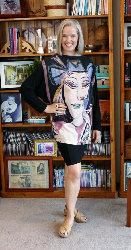 Interpreting Personality Style: Picasso Top and Skirt How to interpret the personality style of an outfit picasso