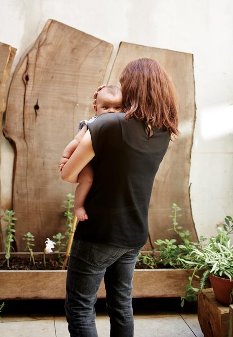 Recycled materials are throughout a home in Buenos Aires. 