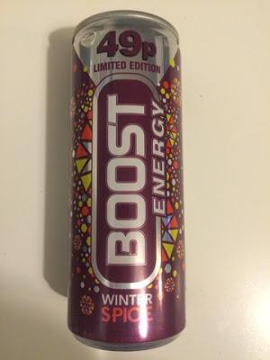Today's Review: Boost Energy Winter Spice Today's Review: Boost Energy Winter Spice