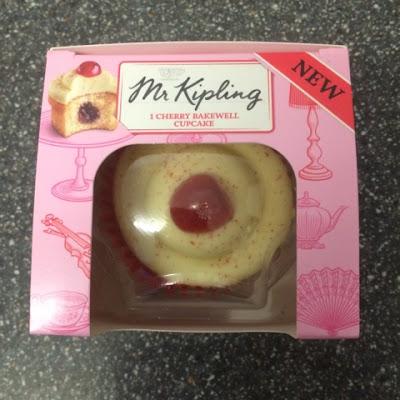 Today's Review: Mr. Kipling Cherry Bakewell Cupcake Today's Review: Mr. Kipling Cherry Bakewell Cupcake