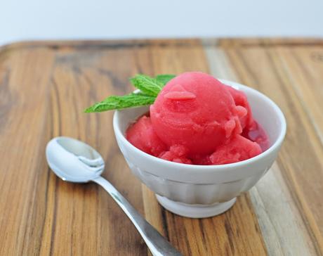 Watermelon Sorbet Shots