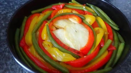 gluten-free-mixed-vegetable-bake-red-bellpepper-yellow-springform