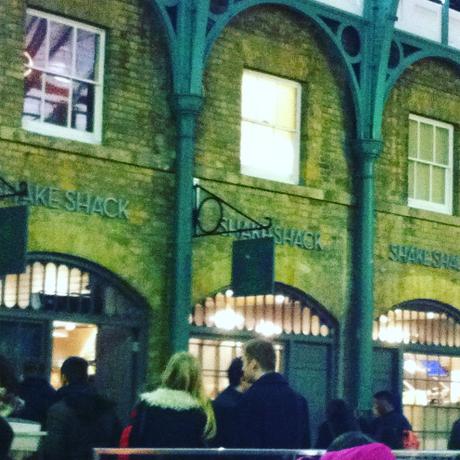 First ever Shake Shack! Shake Shack Covent Garden