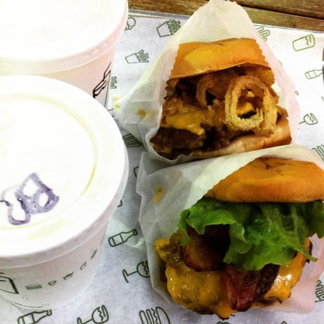 First ever Shake Shack! Shake Shack Covent Garden