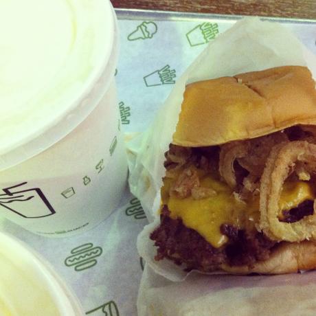First ever Shake Shack! Shake Shack Covent Garden