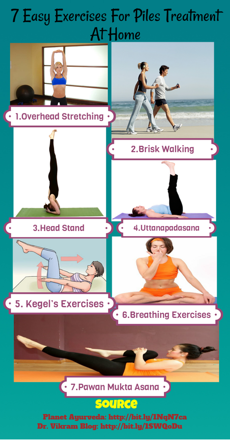 7 Easy Exercises For Piles Treatment At Home
