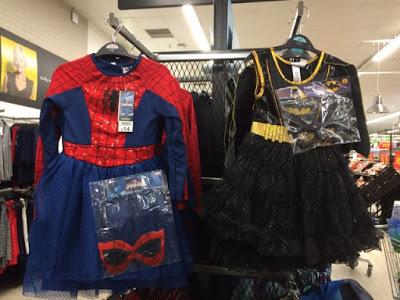 Today's Review: George's Batman And Spider-Man Dresses