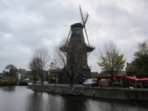 Amsterdam On a Budget windmill