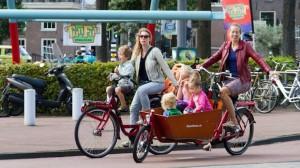 Amsterdam On a Budget family bike