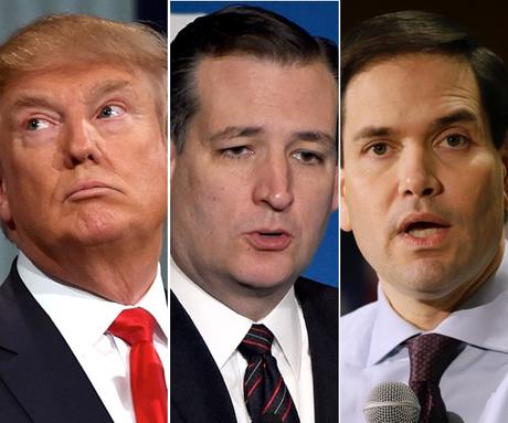 Image: Opinion Savvy Poll: Trump, Cruz, Rubio in Iowa Dead Heat