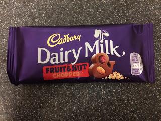 Today's Review: Cadbury Dairy Milk Fruit & Nut Chopped