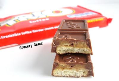 It's Back! TRIO Toffee Chocolate Biscuit Bar