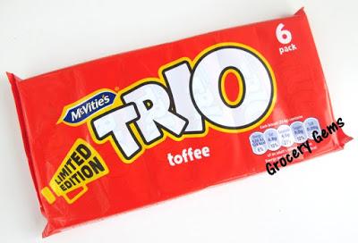 It's Back! TRIO Toffee Chocolate Biscuit Bar