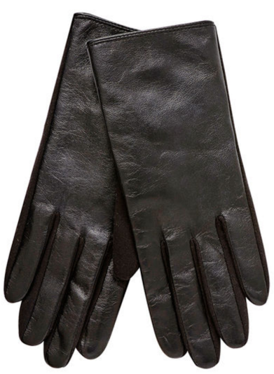 Seed Heritage Spliced Leather Gloves. $49.95