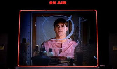 The Truman Show gets broadcasted on TV, Directed by Peter Weir 