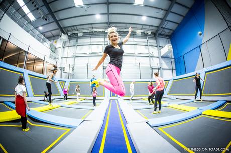 Fitness On Toast Faya Blog Girl Healthy Workout Trampolining Trampoline Fit Shock Absorber Support Bounce Health Idea