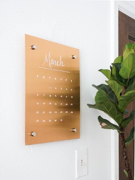 A DIY Copper Message Board to Help Keep You On Track