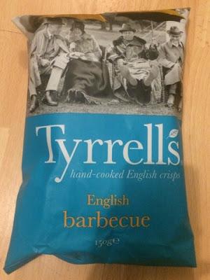 Today's Review: Tyrrell's English Barbecue Crisps