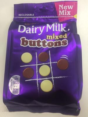 Today's Review: Cadbury Dairy Milk Mixed Buttons