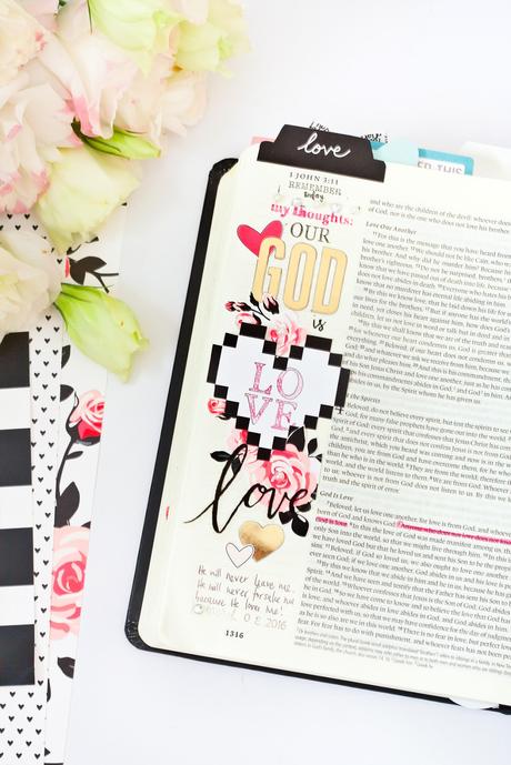 Felicity Jane Creative Team : God Is Love Bible Journaling