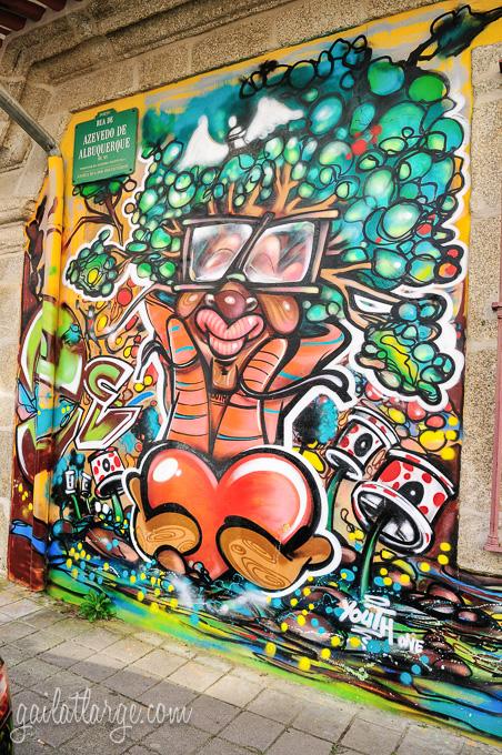 street art @ Cooperativa Árvore, Porto