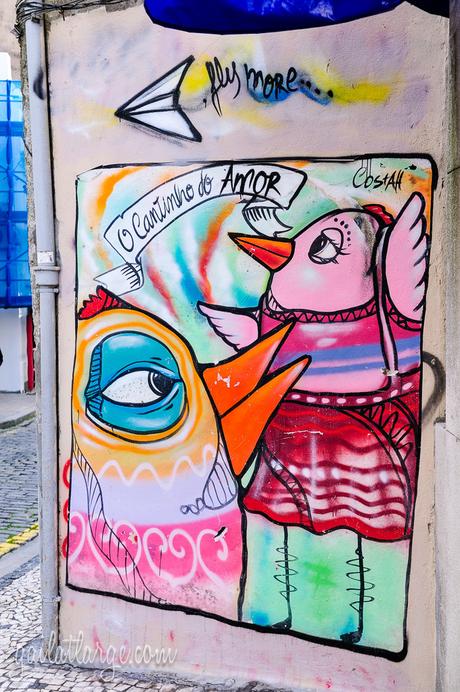 street art by Nuno Costah in Santo Ildefonso, Porto