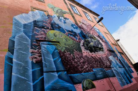 street art by Vidam & Look the Weird in Cedofeita, Porto