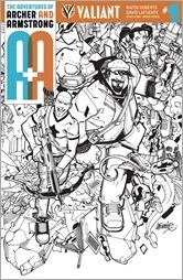 A&A: The Adventures of Archer & Armstrong #1 Cover - Lafuente Sketch Variant A&A: The Adventures of Archer & Armstrong #1 Cover - Lafuente Sketch Variant