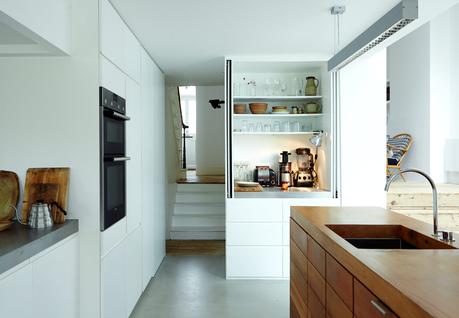 Renovated kitchen in London