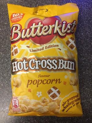 Today's Review: Butterkist Hot Cross Bun Popcorn