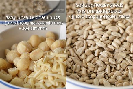 Seed and Nut Bars - Gluten Free Healthy Lunch Box Snack (Real Delicious)