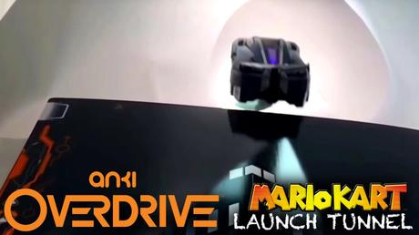 Mario Kart launch tunnels recreated in Anki Overdrive