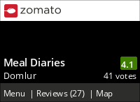 Complete Meals from Meal Diaries Meal Diaries Menu, Reviews, Photos, Location and Info - Zomato