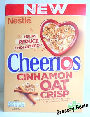 Review: Nestlé Cheerios Cinnamon Oat Crisp