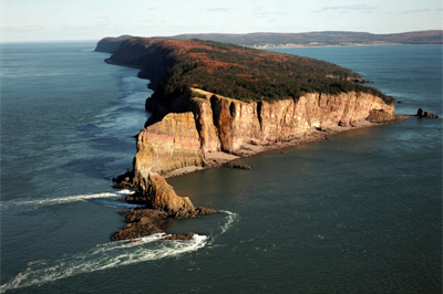 Breathtaking Aerial Views of Calgary Scenic Cape Split captured with a UAV