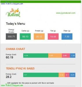 Balanced Diet Meal from Jiyo Natural Jiyo Natural Rohit Dassani Balanced Diet