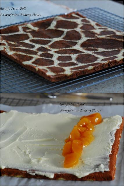 Giraffe Patterned Swiss Roll 长颈鹿蛋糕卷 Giraffe Patterned Swiss Roll 长颈鹿蛋糕卷