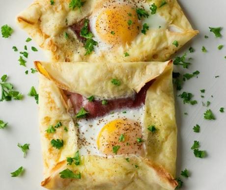 Top 10 Elegant Brunchtime Recipes For Savoury Crepes Egg & Bacon Savoury Crepes