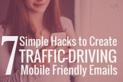 How to create mobile friendly emails
