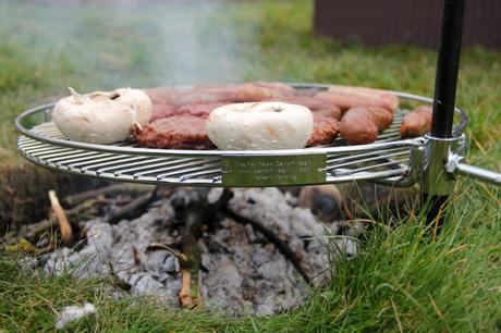 campfire cooking grill