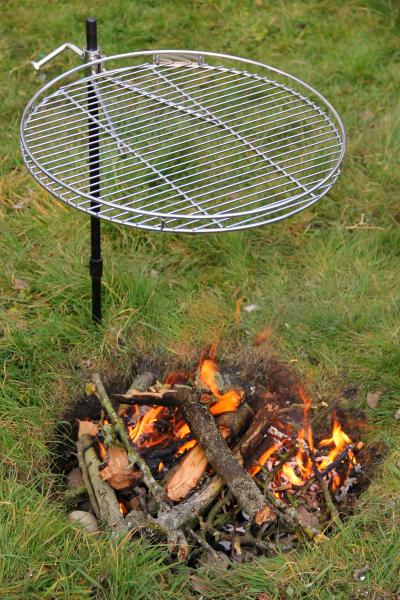 campfire cooking grill