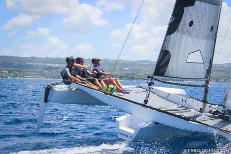 THE BENEFITS OF SAILING ! Fitness On Toast Faya Blog Girl Healthy Workout Active Health Travel Helly Hansen Barbados Sailing Team Concise Caribbean Destination-38