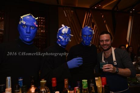 Celebrity Chef David Myers Created Blue Electricity For Blue Man Group