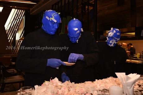 Celebrity Chef David Myers Created Blue Electricity For Blue Man Group