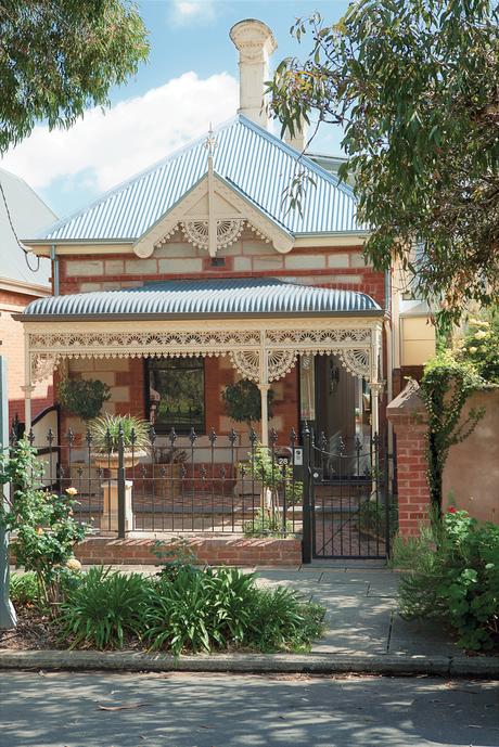 Traditional Victorian facade in Australia 