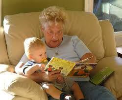 grandma reading