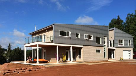 Modern home on Prince Edward's Island.