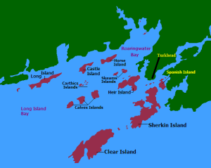 Writers on Location – Annemarie Neary on Roaringwater Bay, West Cork, Ireland Long-Island-and-Roaringwater-Bay