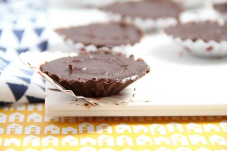 Dairy-free, Vegan Cacao Chocolate Caramel Cups