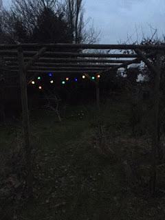 Product Review:  Solar path lights and party festoon from Festive Lights